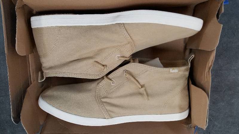 Womens KEDS CHILLAX CHUKKA Tan - Shoe  Shoes - 9