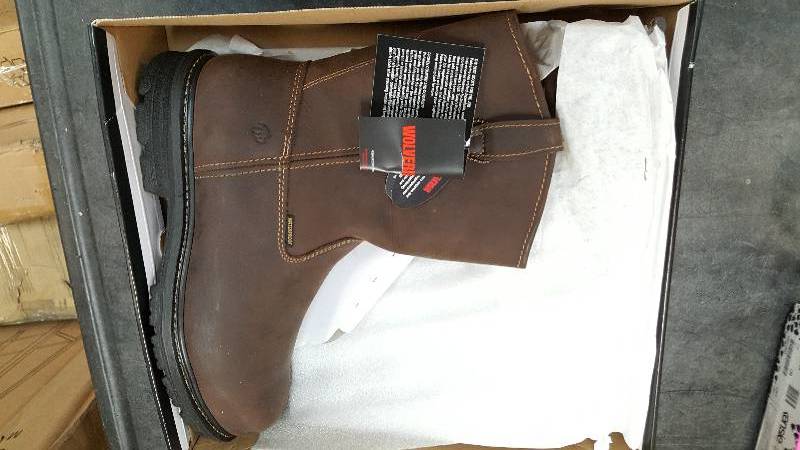 Mens Wolverine Nolan Waterproof Dark Brown Boot  Boots - 13