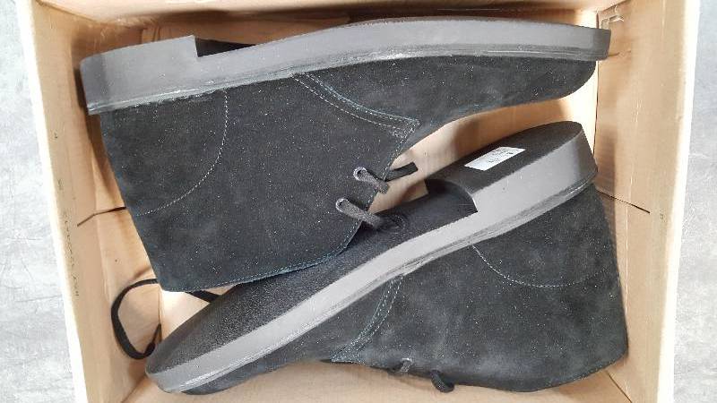 Mens Clarks Bushacre 2 Boot Black Shoe  Shoes - 9 12