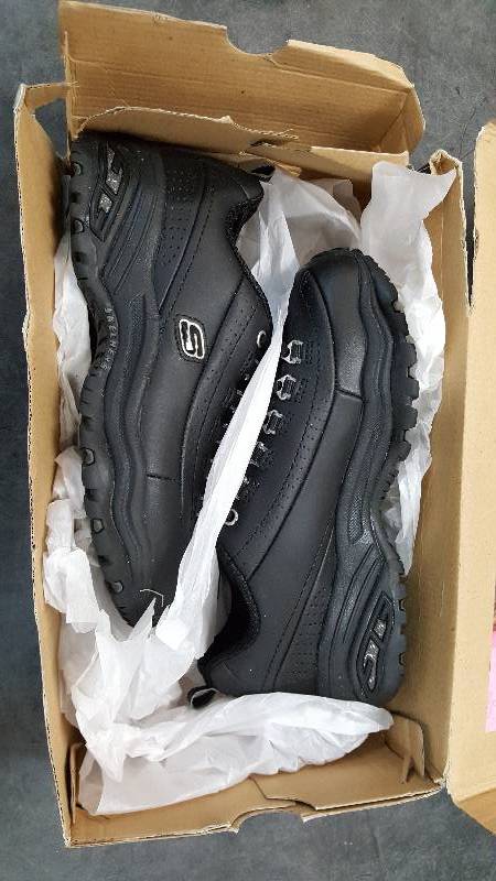 Womens Skechers Premium Black Shoe  Shoes - 5 12