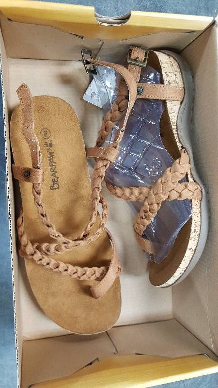 Womens Bearpaw Cecilia Tan Sandal  Sandals - 8