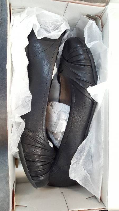 Womens&nbspNatural Soul Girly Black Flat  Flats - 8.5
