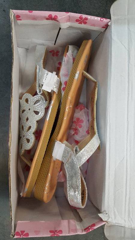 Kids  Girls Petalia Silver Sandal  Sandals - 2