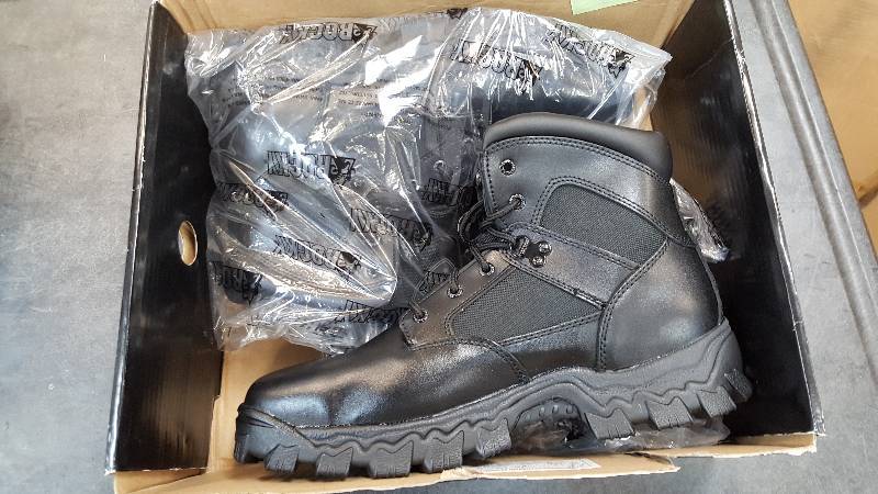 Mens Rocky Alpha Force 6 Med Black Boot  Boots - 11.5