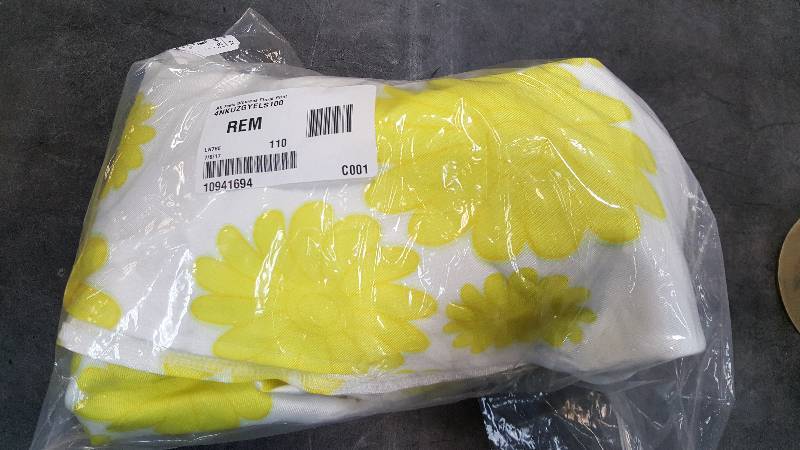AX Paris Womens Floral Print Dress Yellow 10
