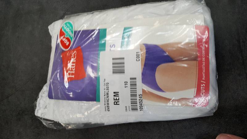 Hanes Womens Nylon Hi-Cut Panties Multi 7