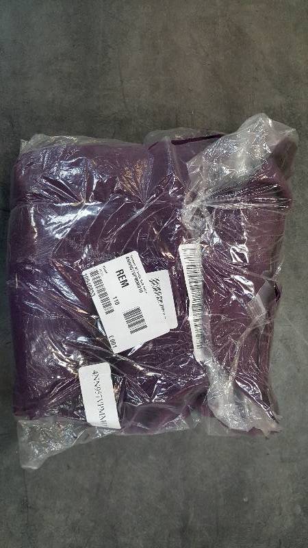 Westside MS Ruffle Back Suit Plum 10