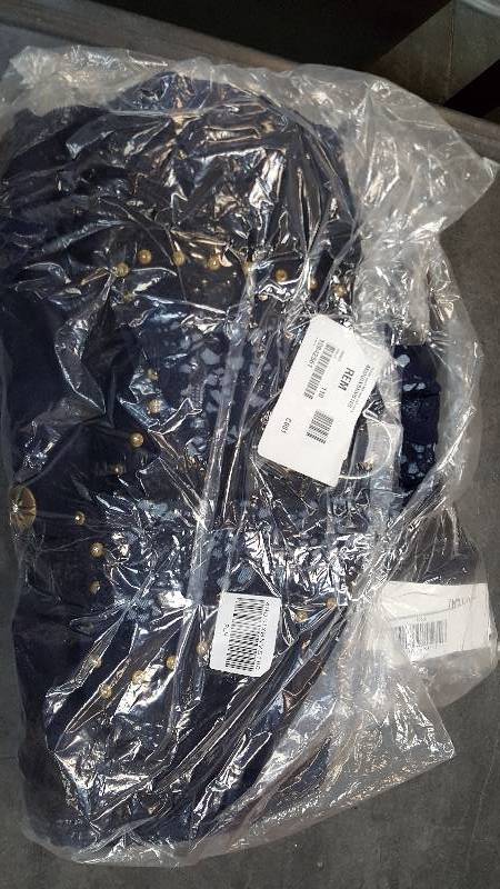 Divine sport MS lace cut out Skirt Suit Navy 16