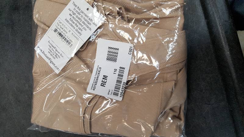 Instant Figure Tank Slip Dress Nude X Large