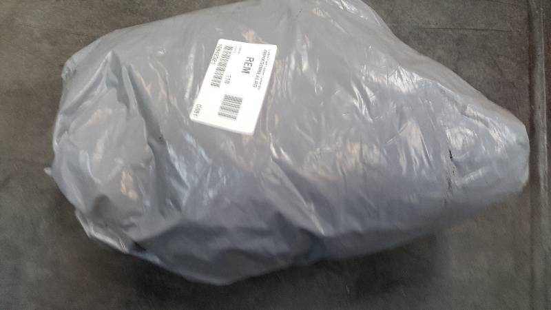 Ladies Faux Leather Jacket Black Large