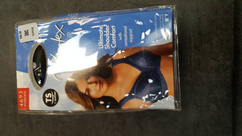 Playtex 18 Hour Original Comfort Blue Bra - 38 C
