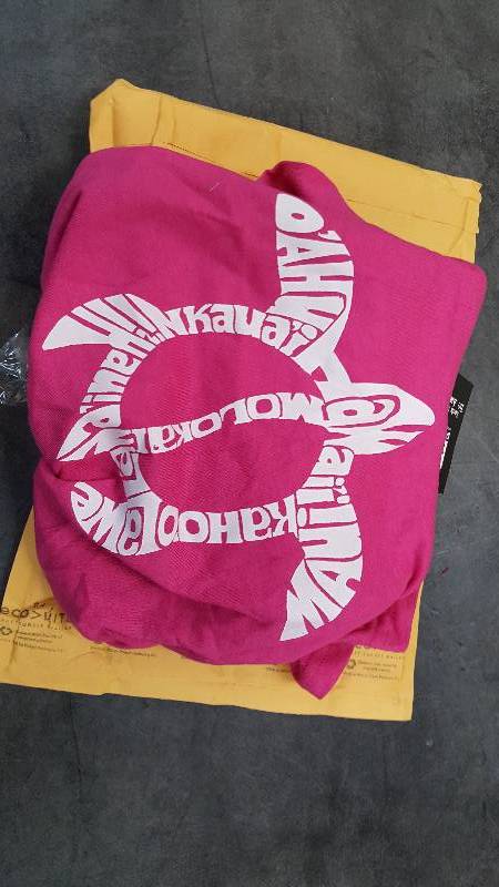Womens T-Shirt - Honu Turtle Pink M