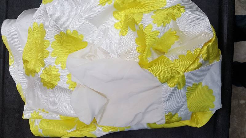 AX Paris Womens Floral Print Dress Yellow 8