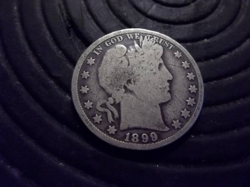 1899  Barber Half Dollar