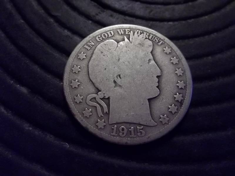 1915 S Barber Half Dollar Better Grade