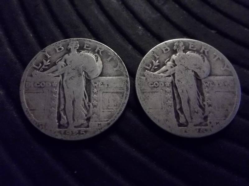 1925, 1926 Standing Liberty Quarters Strong Dates