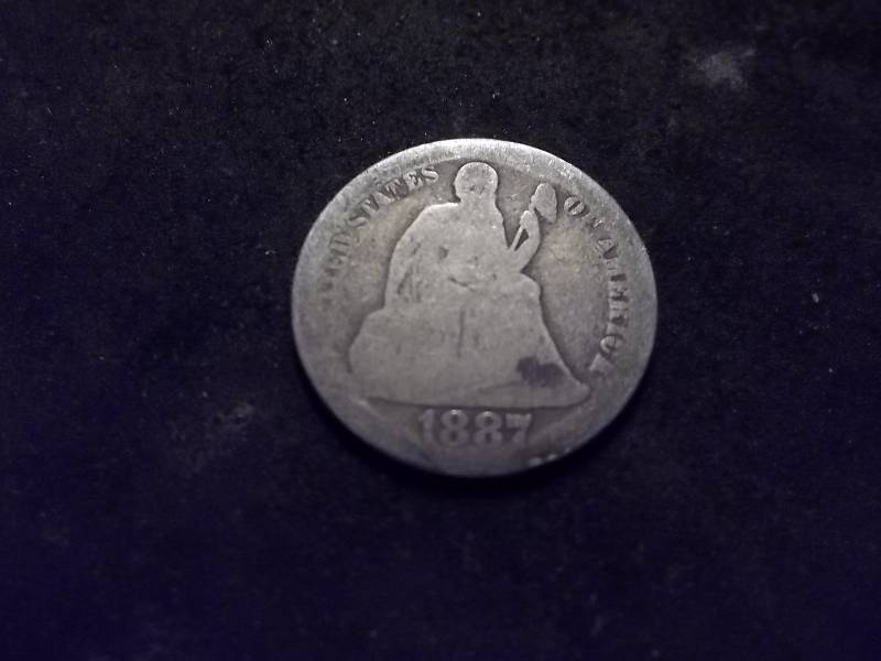 1887 Seated Liberty Dime