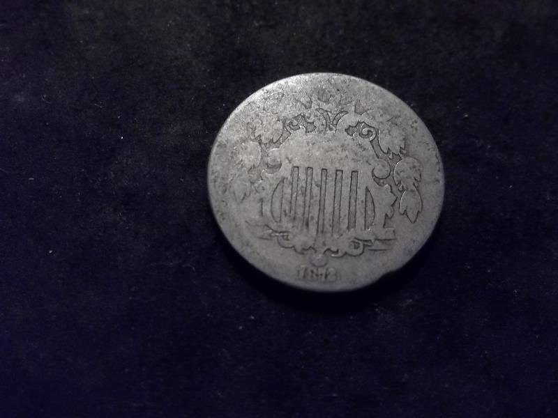 1872 Shield Nickel