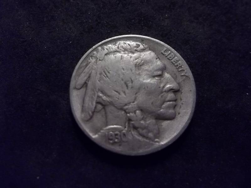 1930 Buffalo Nickel High Grade VF-XF