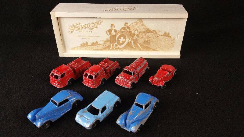 lot 71 image: Lot of 7 Early Die-Cast, Most Tootsietoy