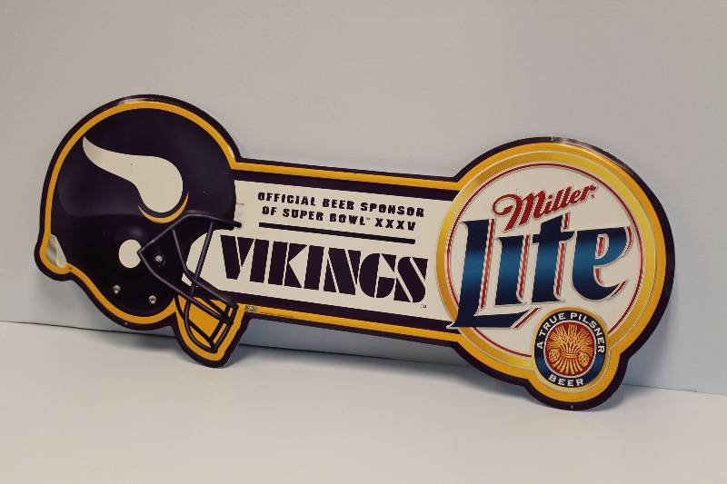 lot 20 image: Miller Lite Super Bowl XXXV