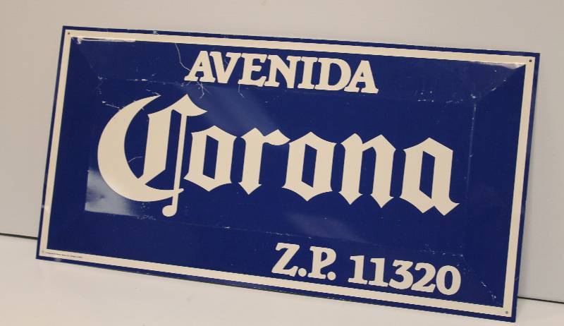 lot 22 image: CORONA BEER Sign