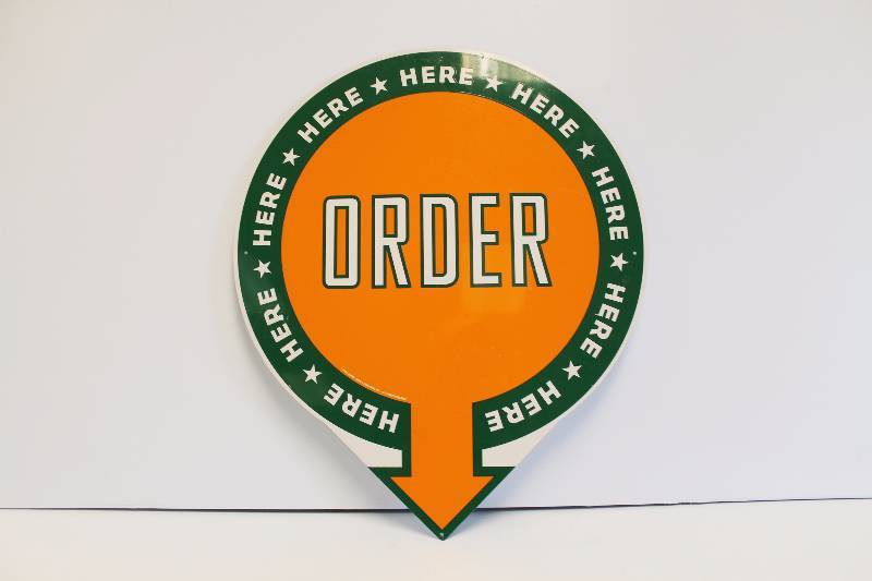 lot 45 image: Order here Jimmy Johns Sign