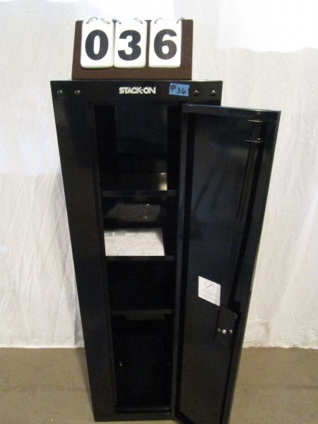 lot 36 image: Stack-On GunAmmo Security Cabinet