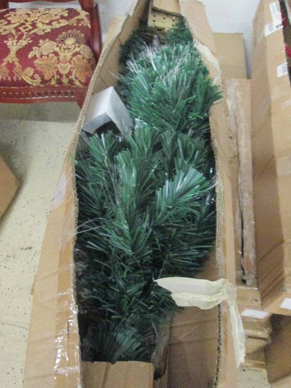 lot 4 image: Fiber Optic Tree open box, untested...