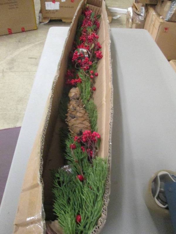lot 5 image: Holiday Swag open box Retail $54.99...