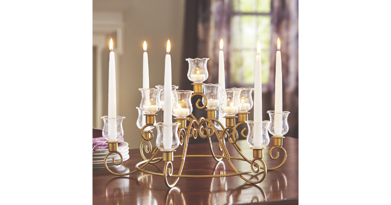 lot 170 image: 13-Light Candelabrum open box Retai...