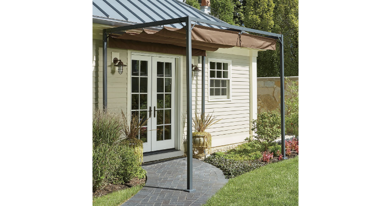 lot 183 image: Retractable Awning Gazebo open box ...