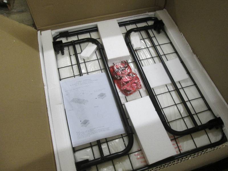 lot 111 image: Sleeper Ottoman open box, no cover ...