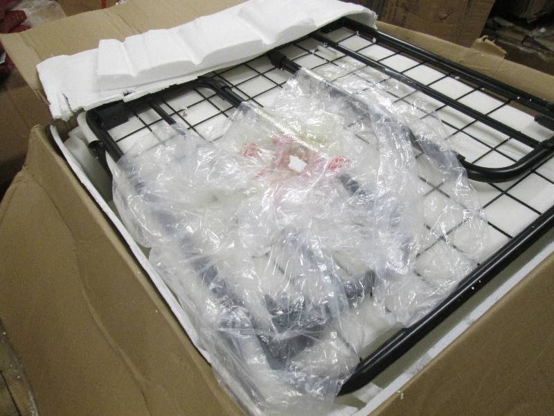 lot 159 image: Sleeper Ottoman open box, no cover ...