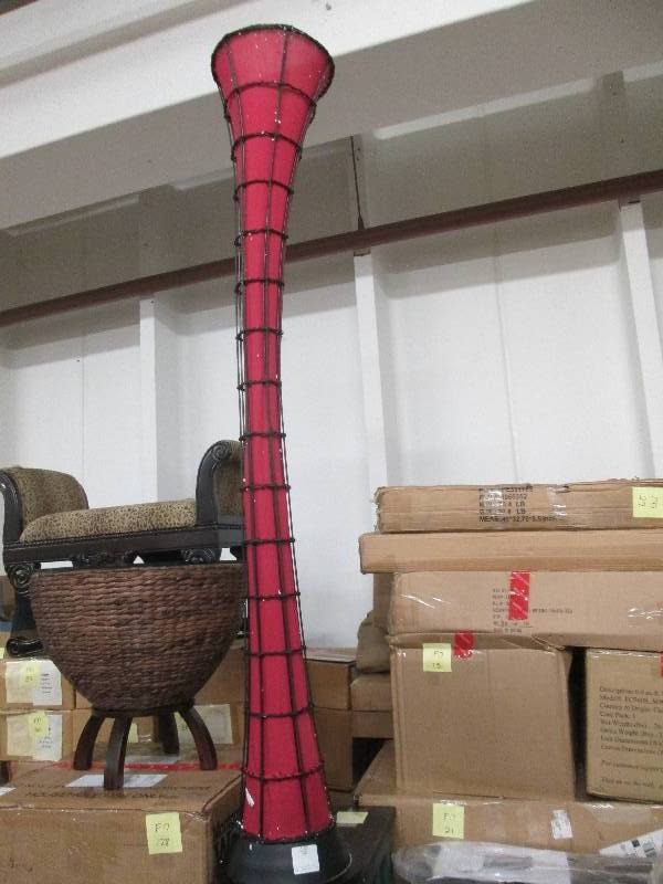 lot 165 image: Tall Floor Lamp open box, untested ...