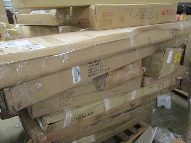 lot 195 image: Pallet of Furniture Damaged or Mis...