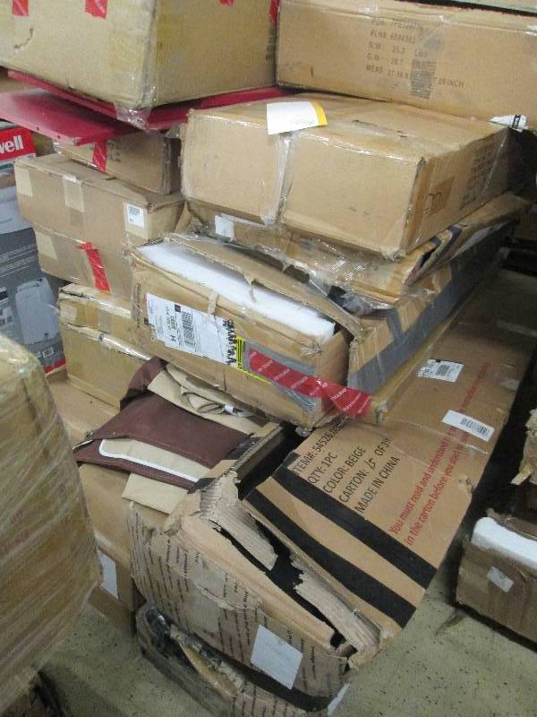 lot 35 image: Pallet of Furniture Damaged or Mis...