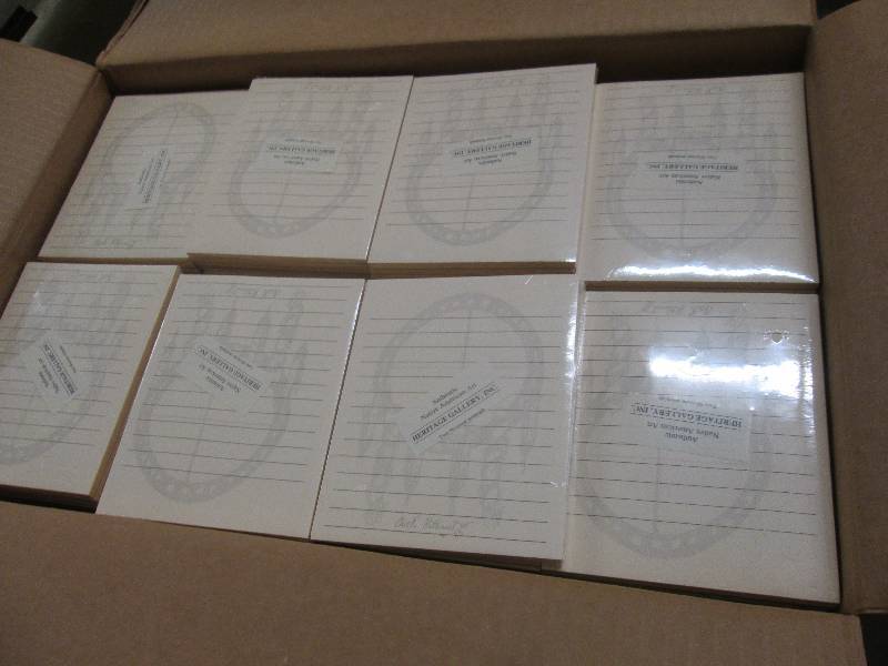 lot 65 image: Case of 100 Heritage Gallery 2pks ...