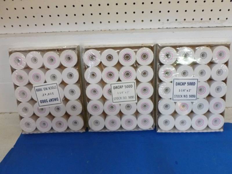 lot 45 image: Adding Machine Paper