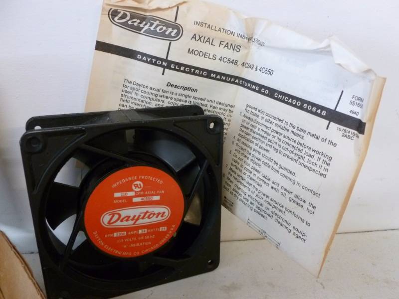 lot 66 image: Dayton Axial Fan