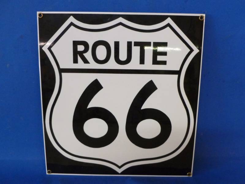 lot 92 image: Porcelain Sign
