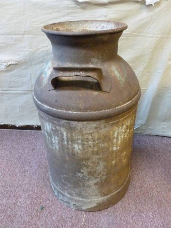 lot 107 image: Vintage Milk Can