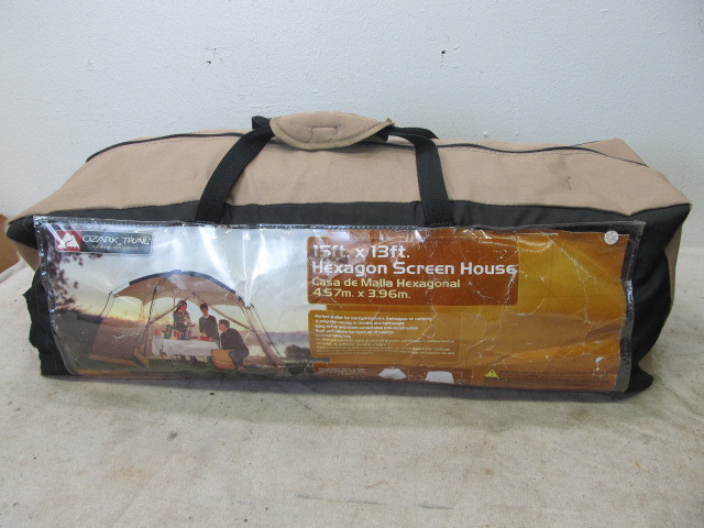 lot 21 image: COMPLETE Ozark Trail 13 x 15 Screen House Tent