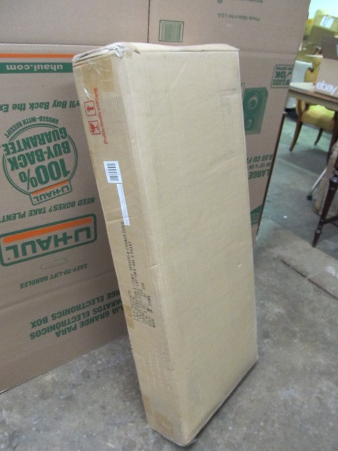 lot 96 image: NEW IN BOX Corner Curio Cabinet