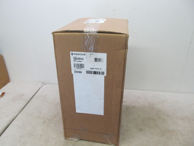 lot 142 image: NEW Pentair Heat Exchanger