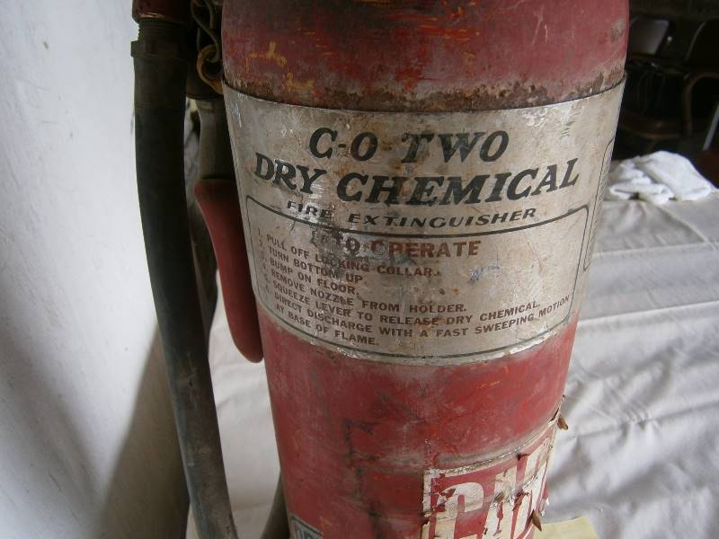 lot 151 image: Vintage Dry Chemical Cell Fire Extinguisher