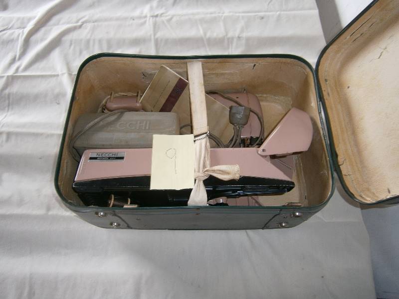 lot 158 image: Necchi Mirella RPC Sewing Machine - Pink
