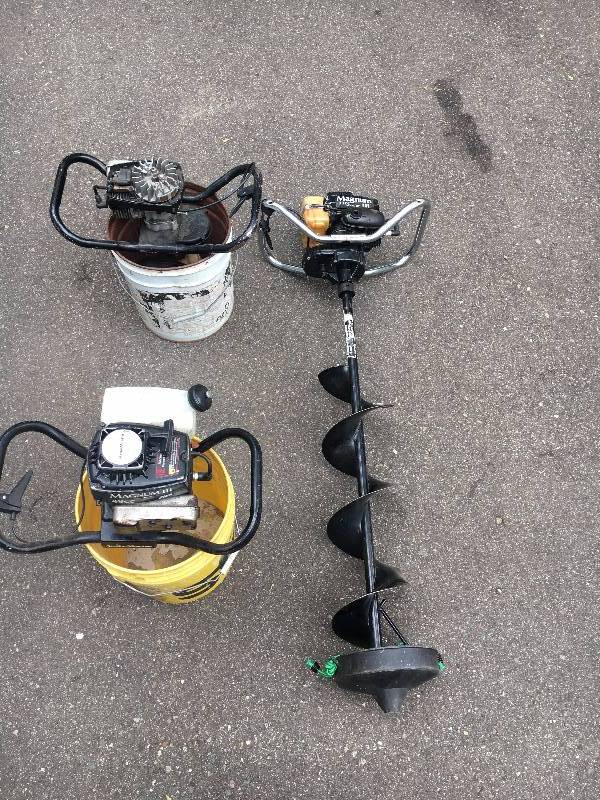 lot 77 image: Strikemaster Gas 8 Auger