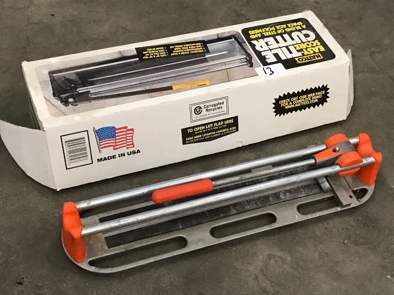Easy-Score Tile Cutter, In Good Con...