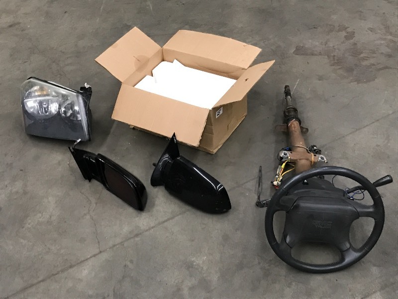 Lot Of GMC Steering Console, Chevy...